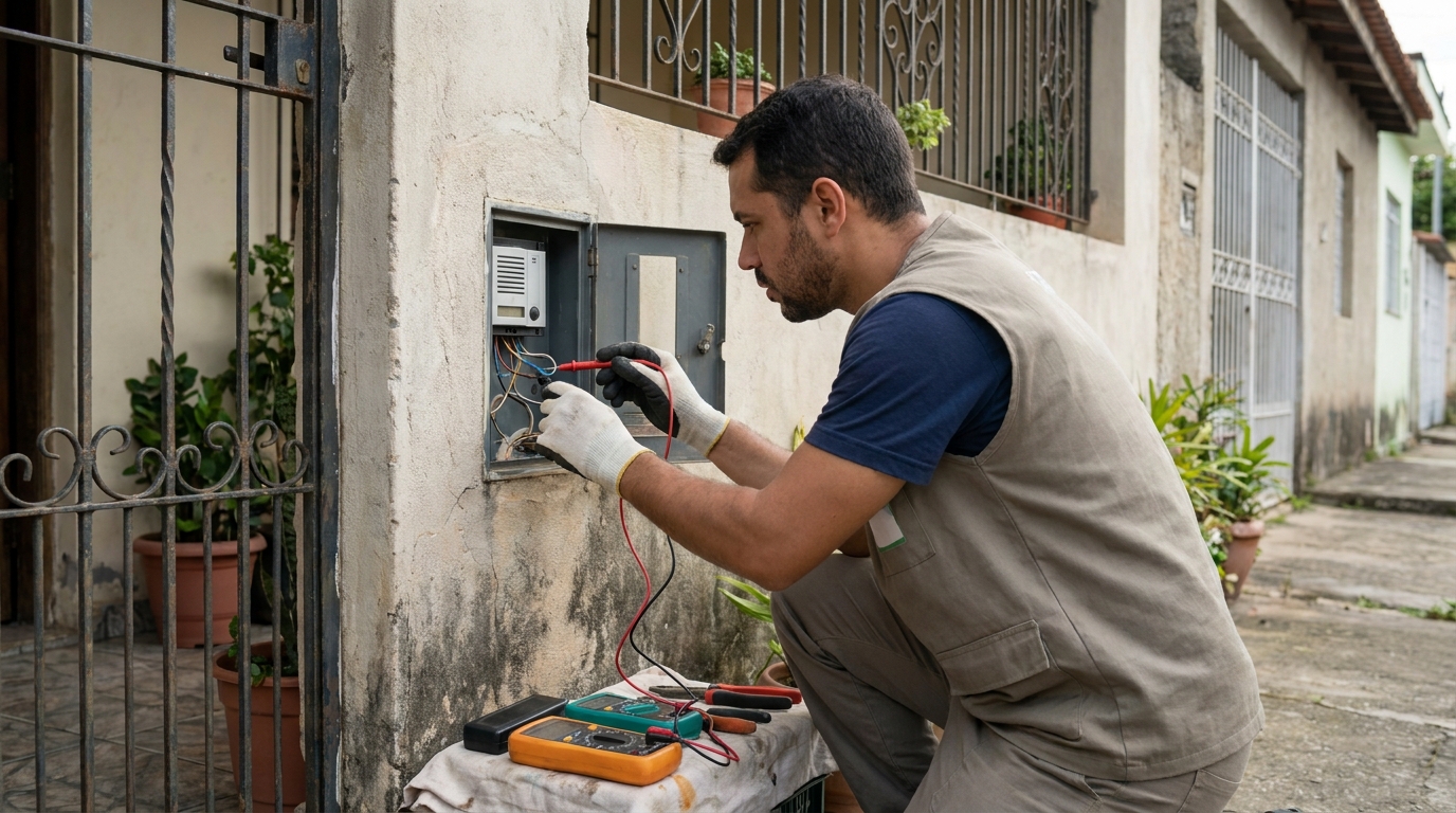 Conserto de interfone em Londrina‑PR
