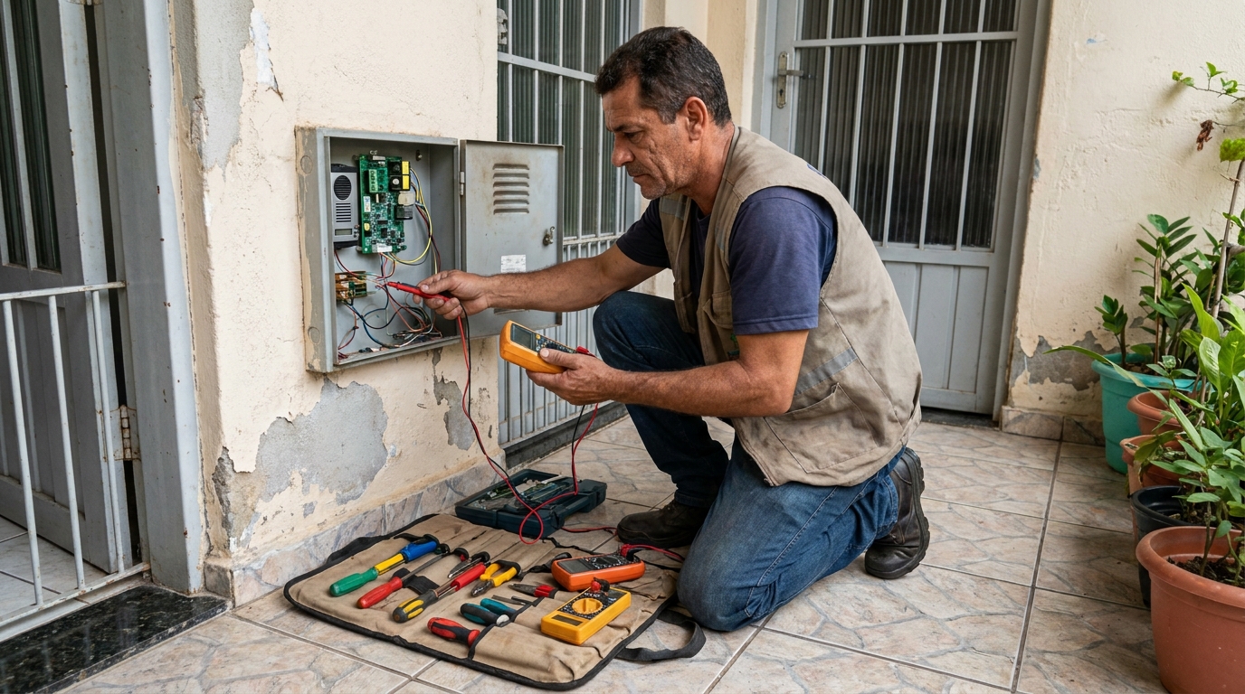 Conserto de interfone profissional em Londrina‑PR