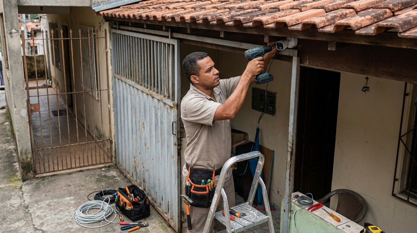 Instalacao de cameras de seguranca em Londrina‑PR