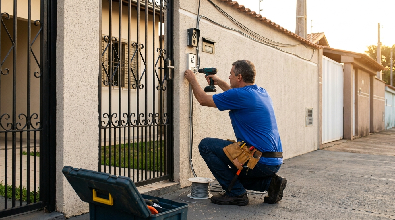 Instalacao de interfone em Londrina‑PR