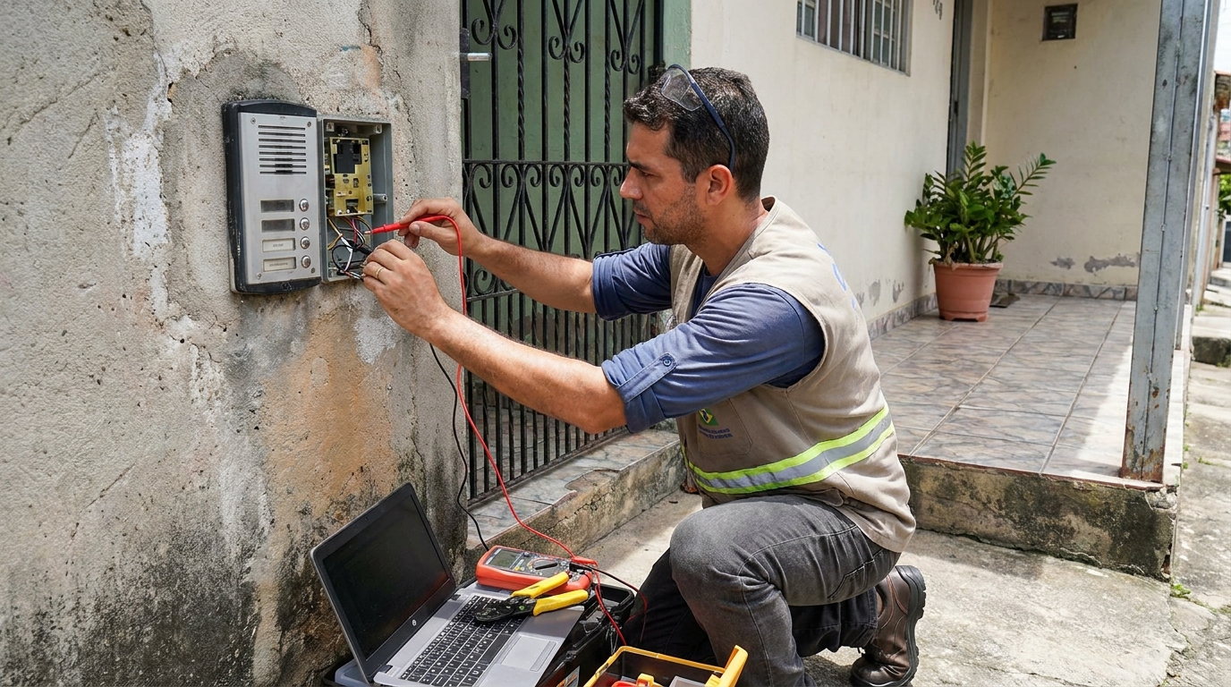 Reparo de interfone em Londrina‑PR